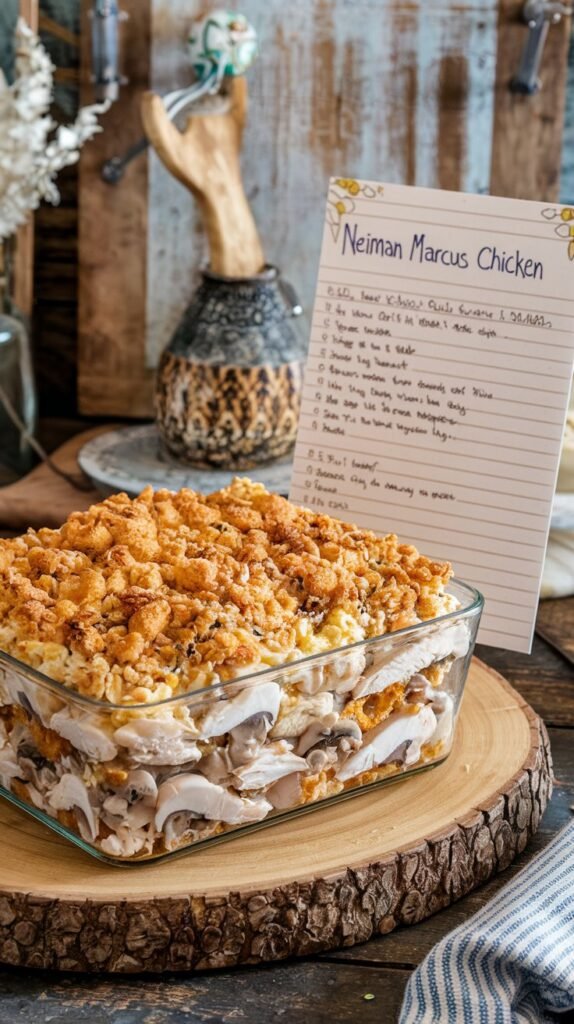 Neiman Marcus Chicken Casserole