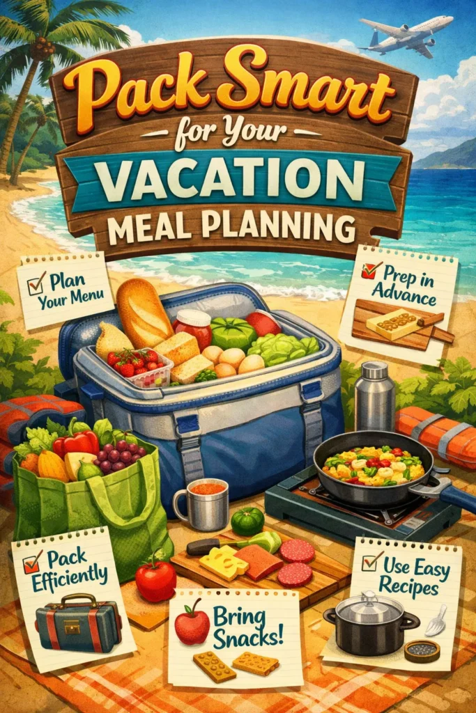 5 Comments Pack Smart For Your Vacation Meal Planning
