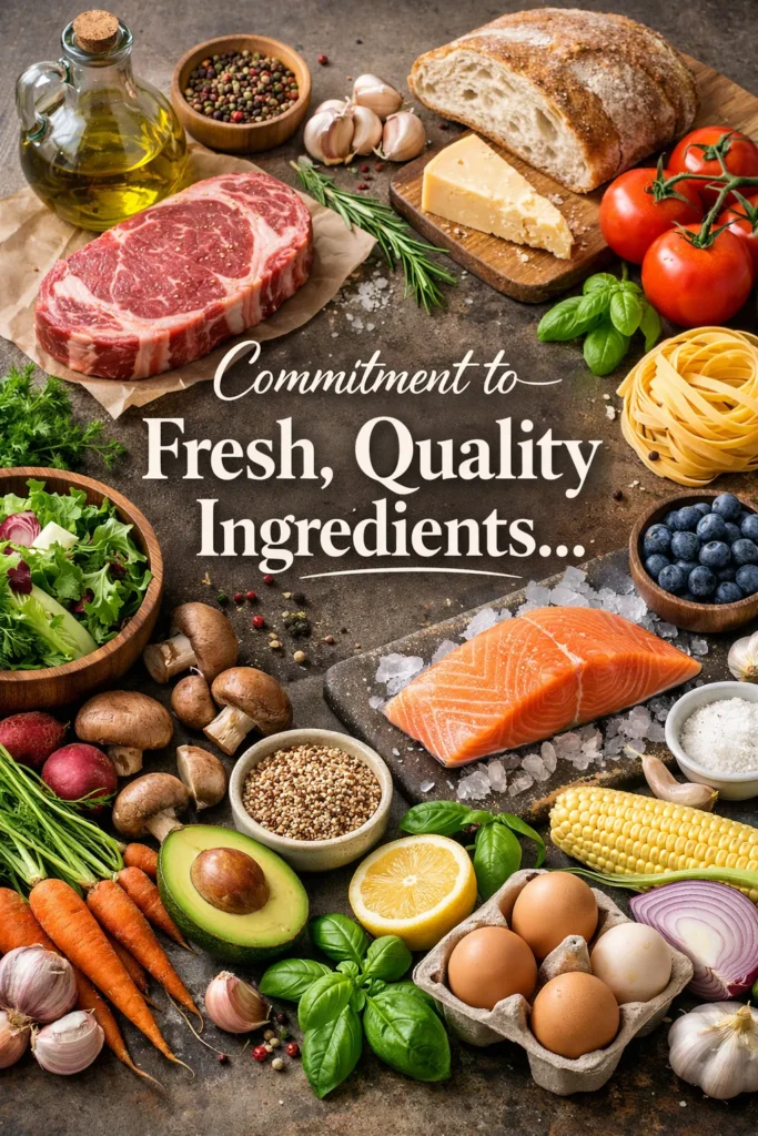 Commitment To Fresh Quality Ingredients Desserts By Clement