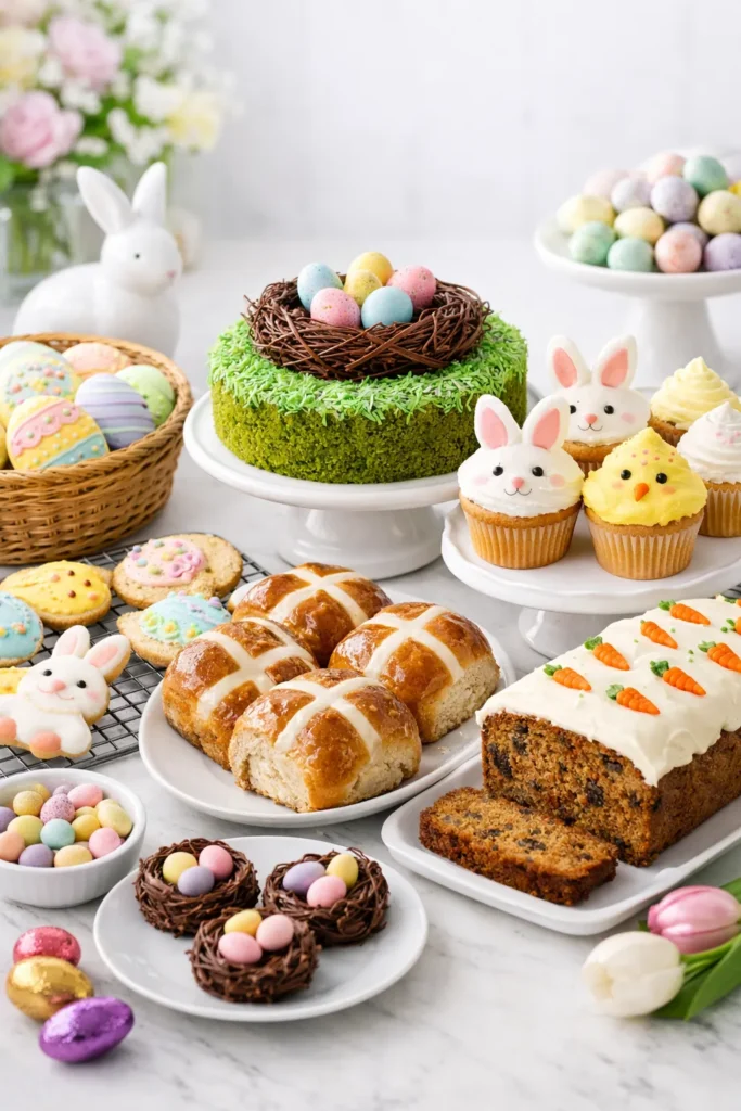 Easter Baking Sans The Dusty Kitchen Or Greasy Fingers Easter Desserts