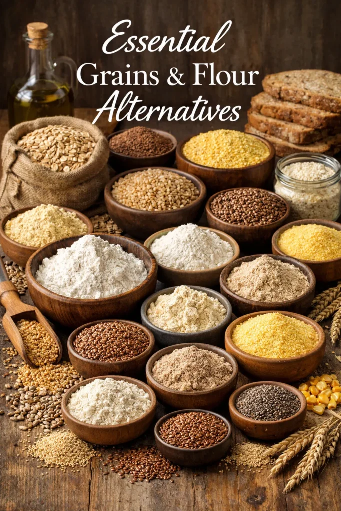 Essential Grains And Flour Alternatives Gluten Free Meal Planning