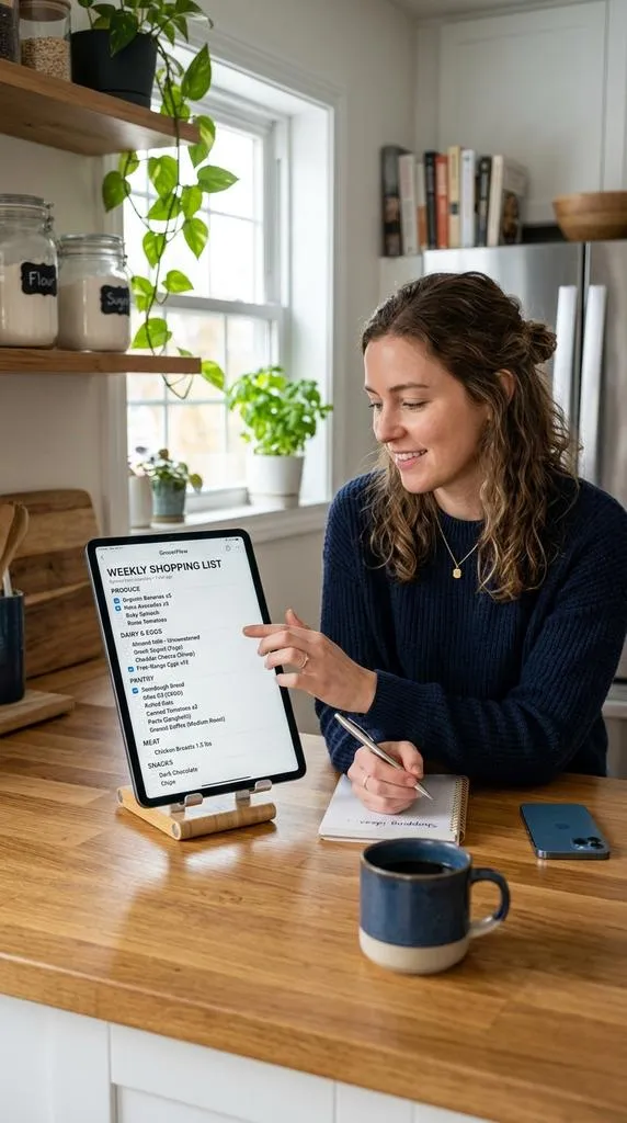 Making A Shopping List Automatically
