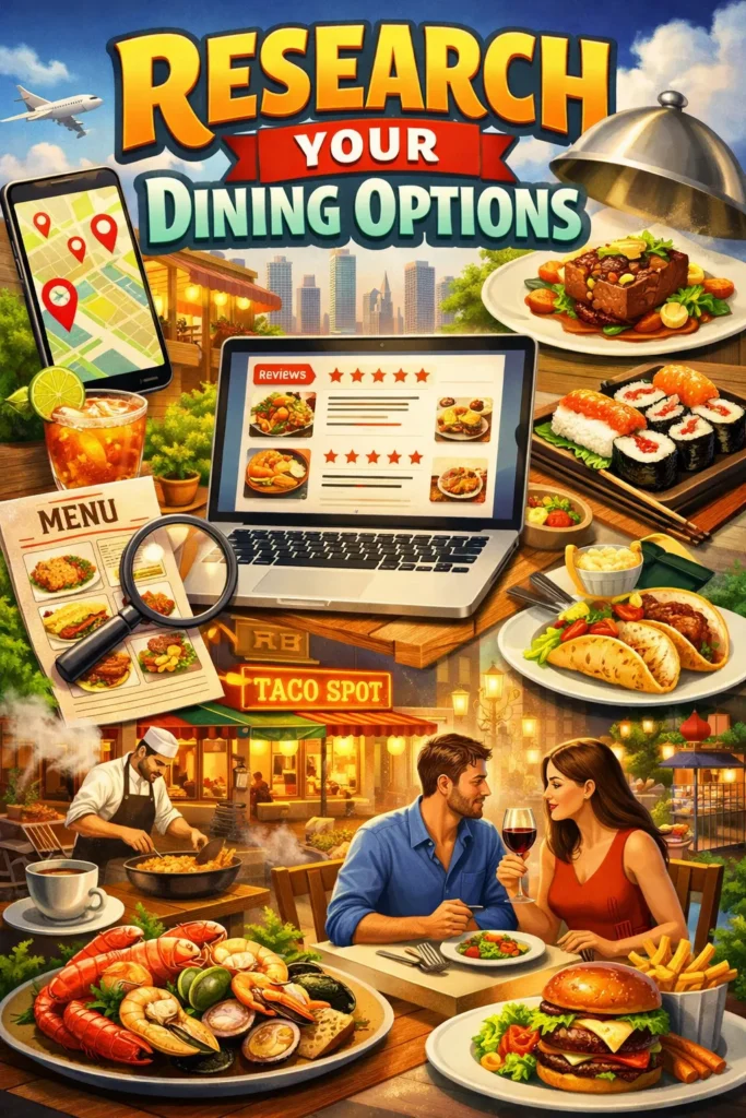 Research Your Dining Options
