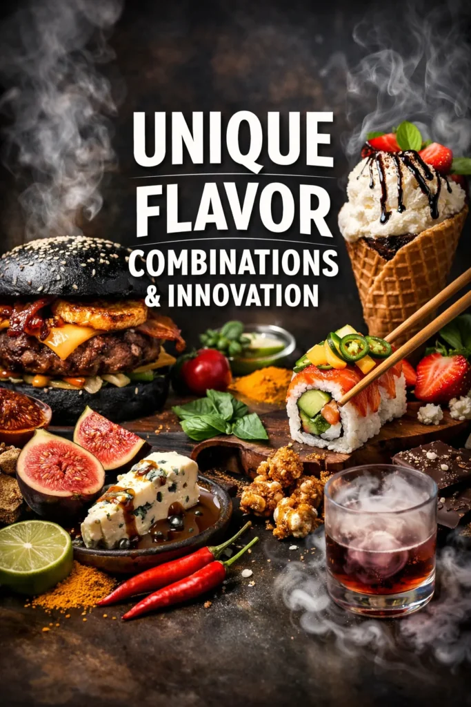 Unique Flavor Combinations And Innovation Desserts By Clement