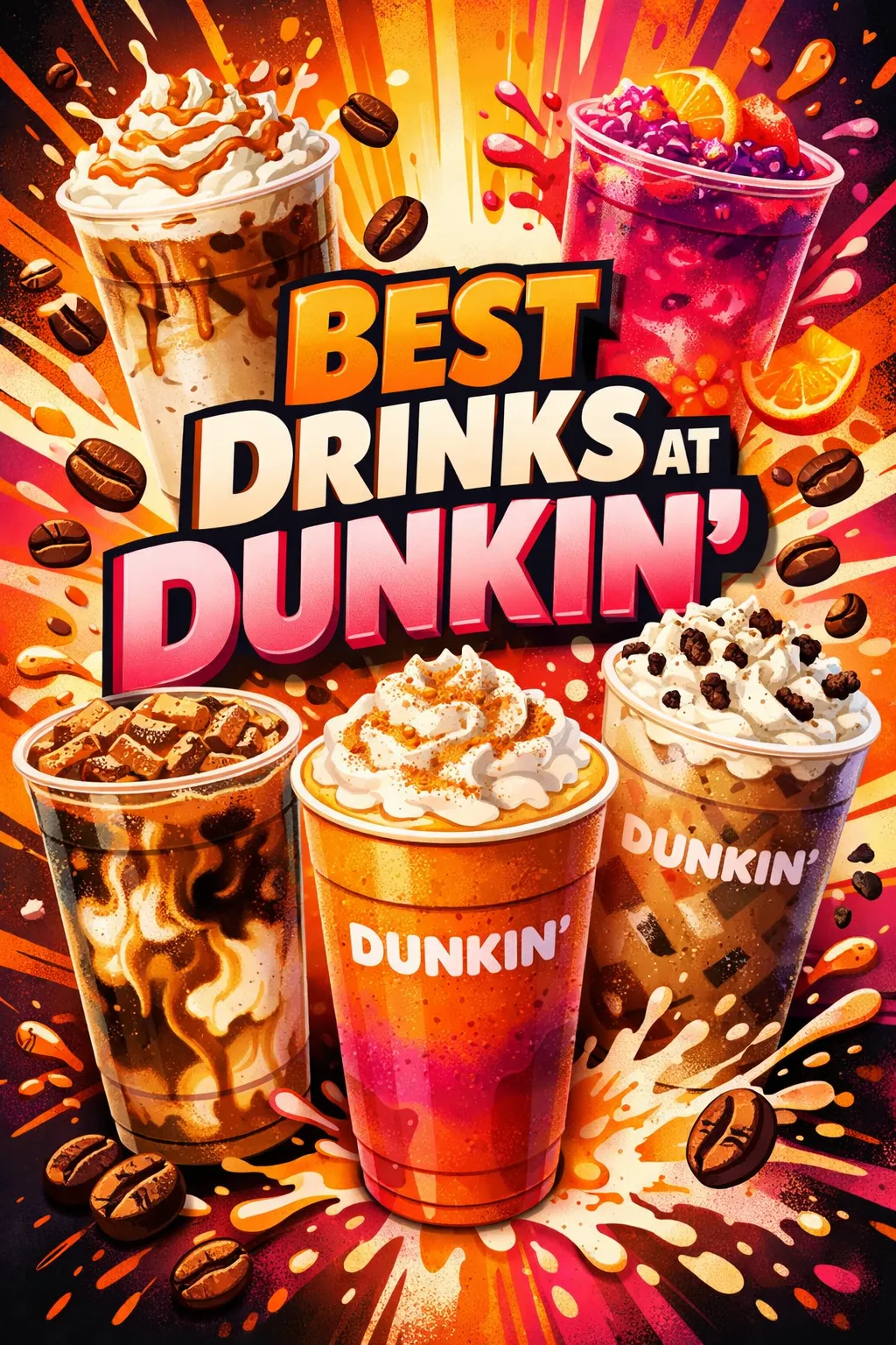 Best Drinks At Dunkin