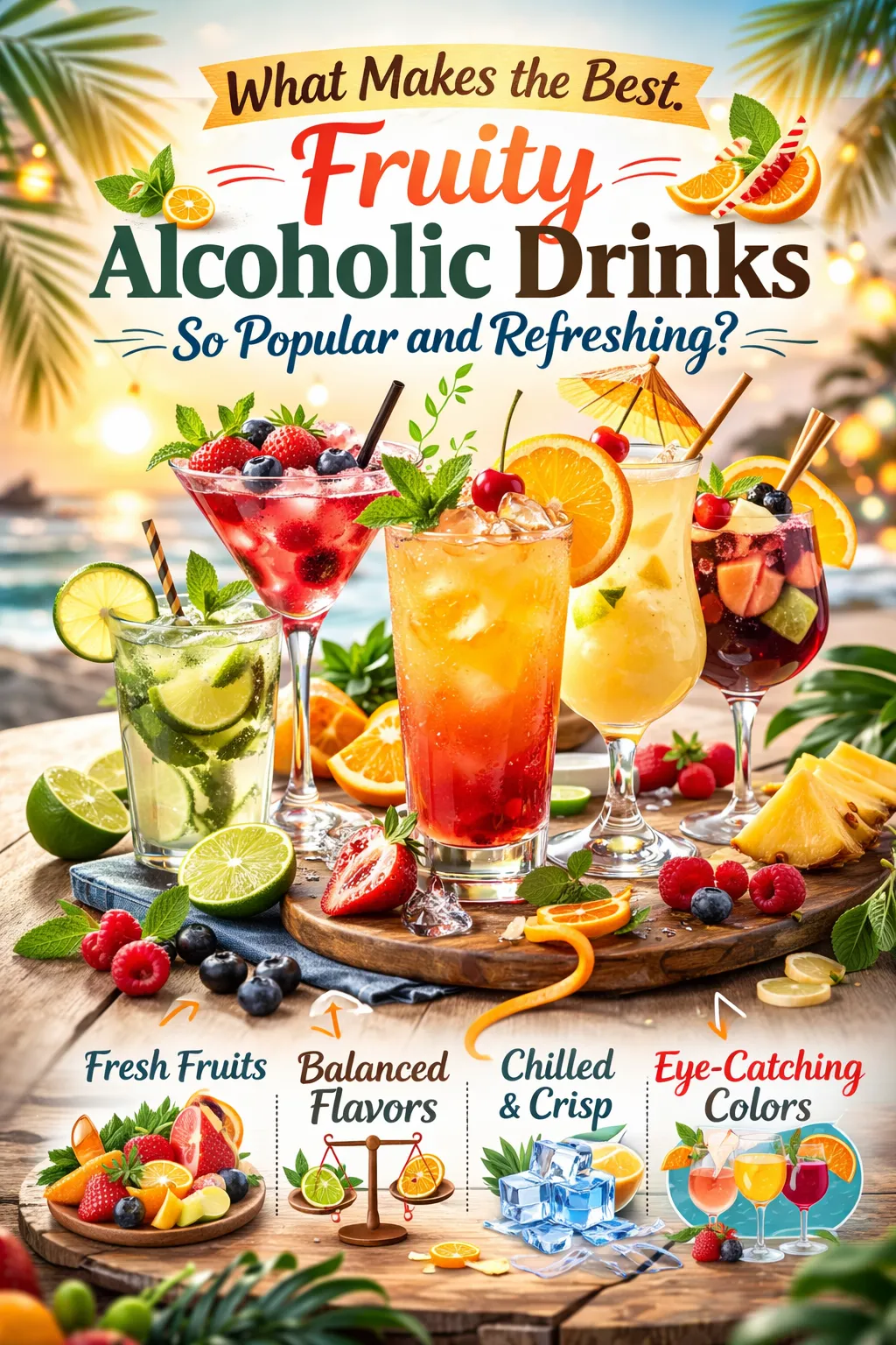 Best Fruity Alcoholic Drinks
