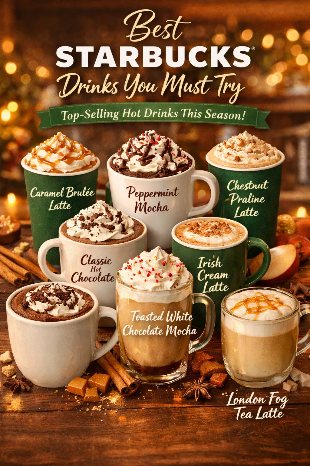 Best Starbucks Hot Drinks You Must Try Top-selling Hot Drinks This Season