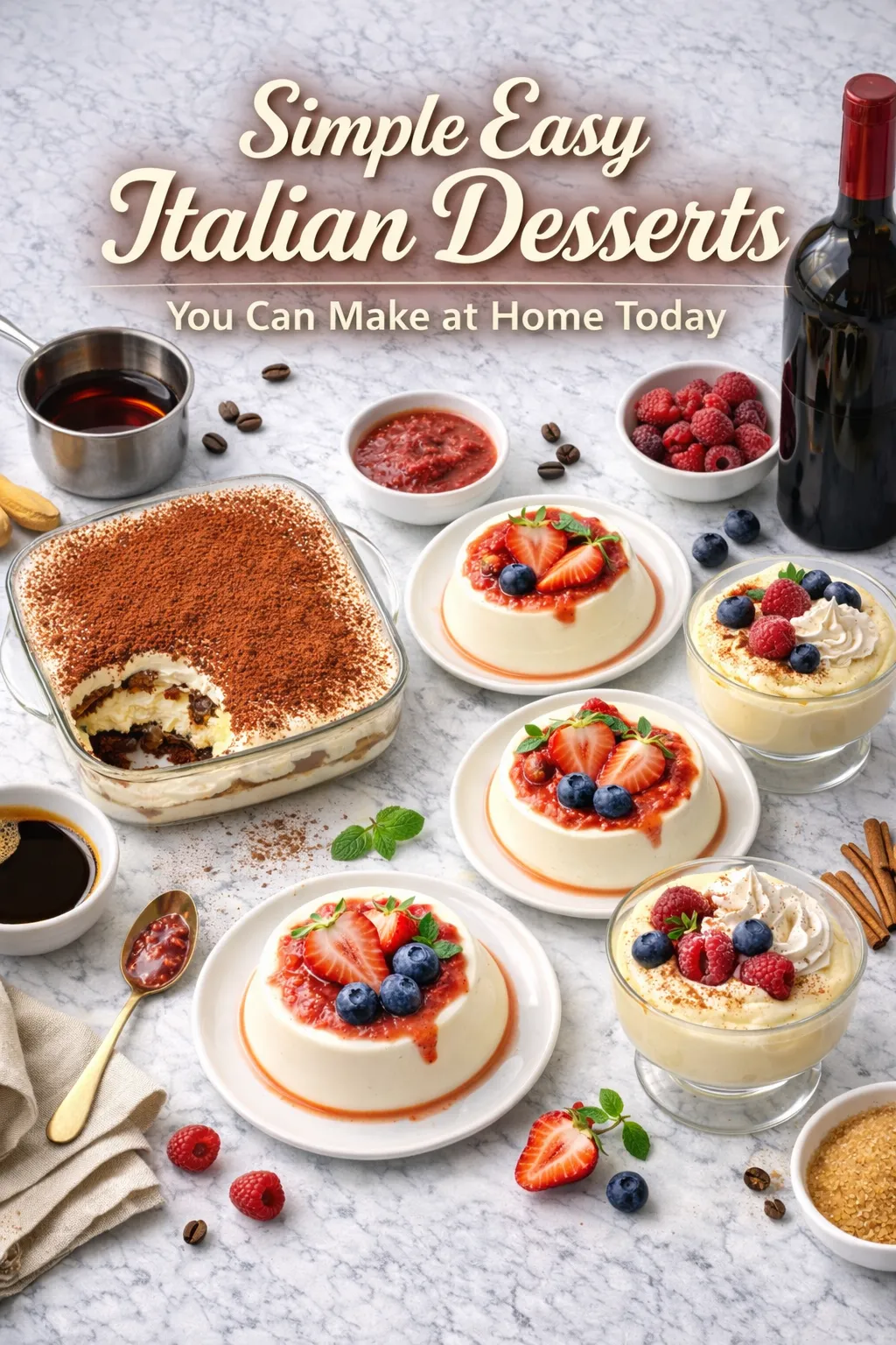 Simple Easy Italian Desserts You Can Make at Home Today