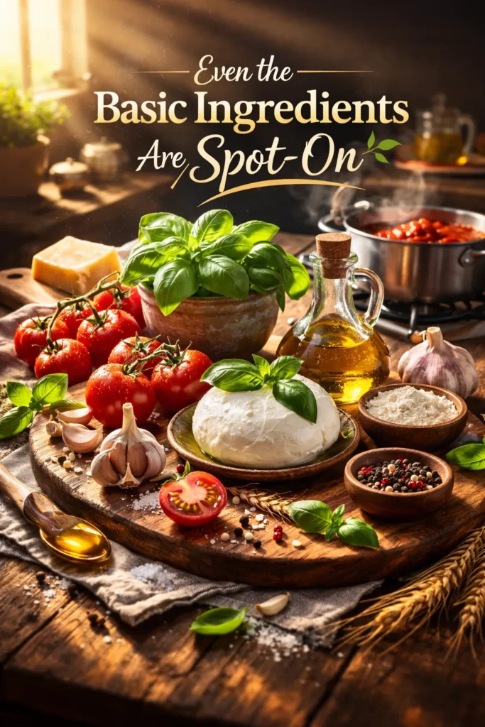 Even The Basic Ingredients Are Spot On