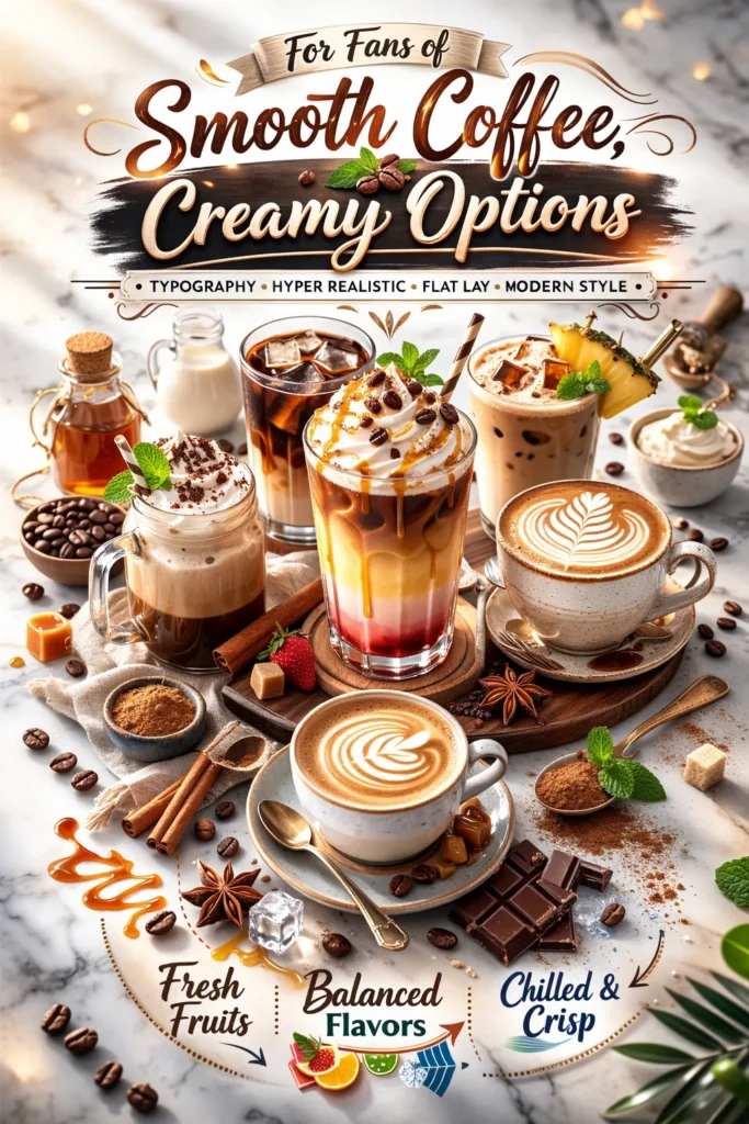 For Fans Of Smooth Coffee Creamy Options Best Drinks At Starbucks
