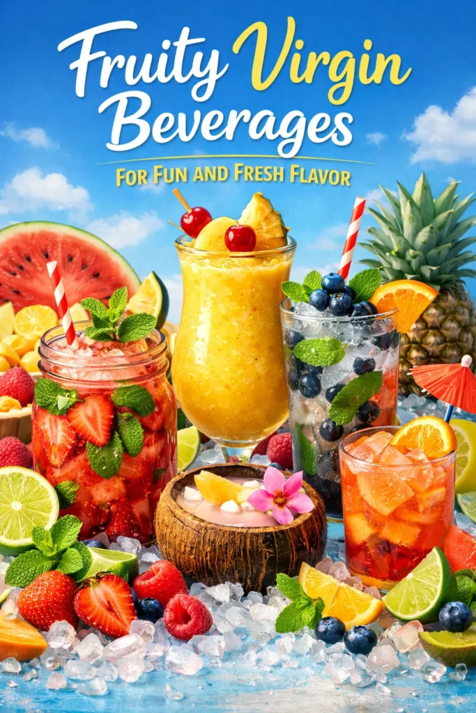 Fruity Virgin Beverages For Fun And Fresh Flavor Description Blockquote