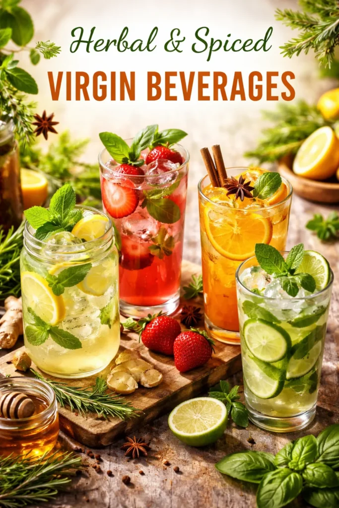 Herbal And Spiced Virgin Beverages