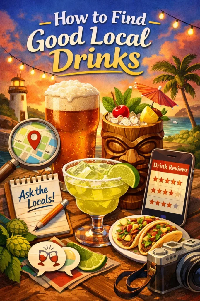 How To Find Good Local Drinks