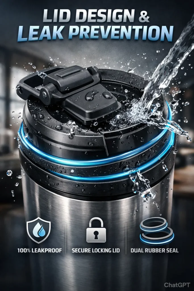 Lid Design And Leak Prevention