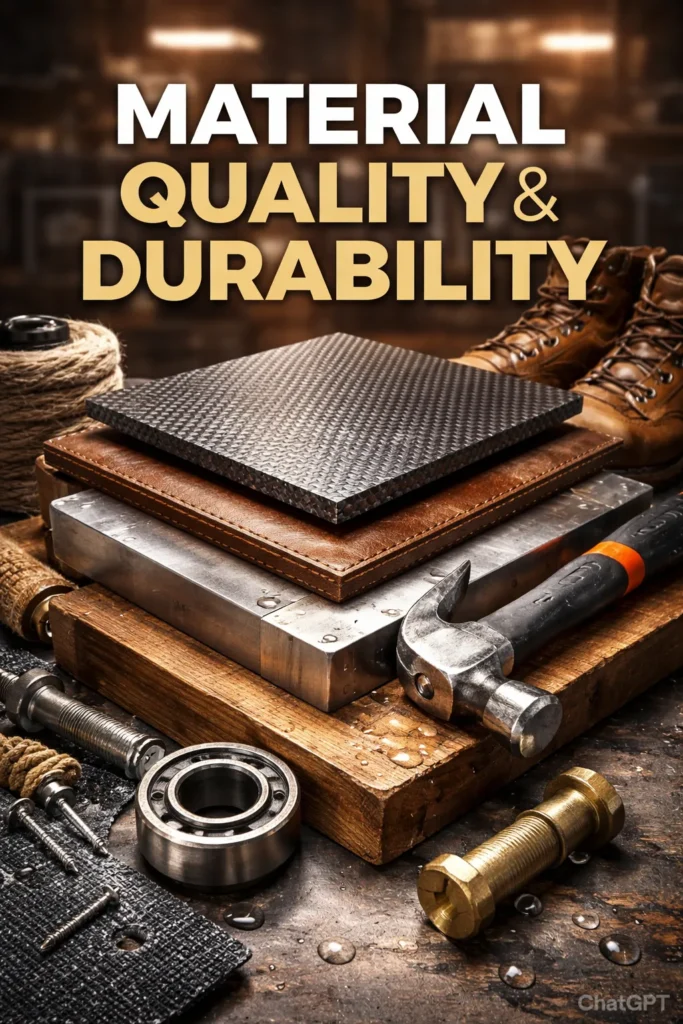 Material Quality And Durability