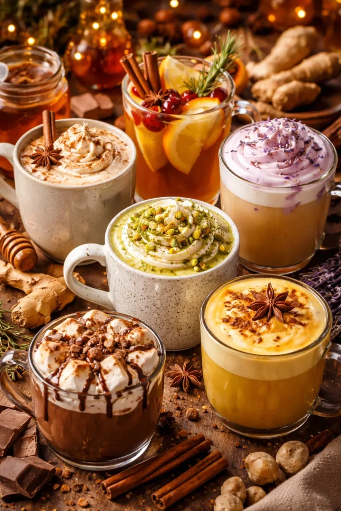 Novel Hot Drinks Other Than Cocktails