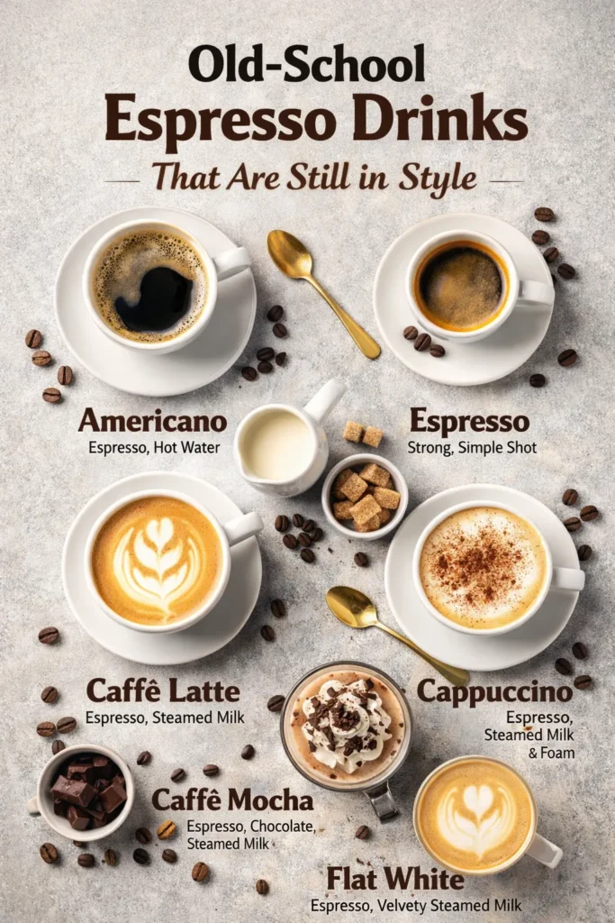 Old School Espresso Drinks That Are Still In Style Best Drinks At Starbucks