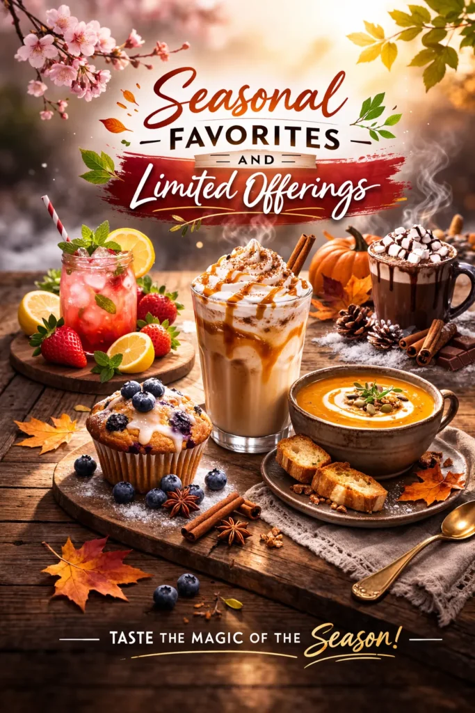 Seasonal Favorites And Limited Offerings