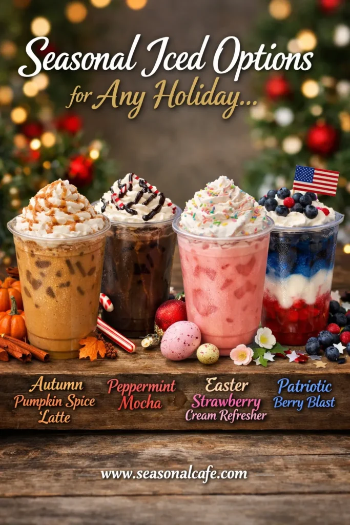 Seasonal Iced Options For Any Holiday Best Starbucks Holiday Drinks