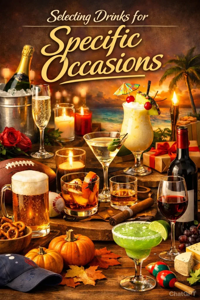 Selecting Drinks For Specific Occasions