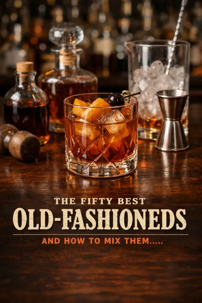 The Fifty Best Old Fashioneds And How To Mix Them  Best Drinks To Order At A Bar For A Woman