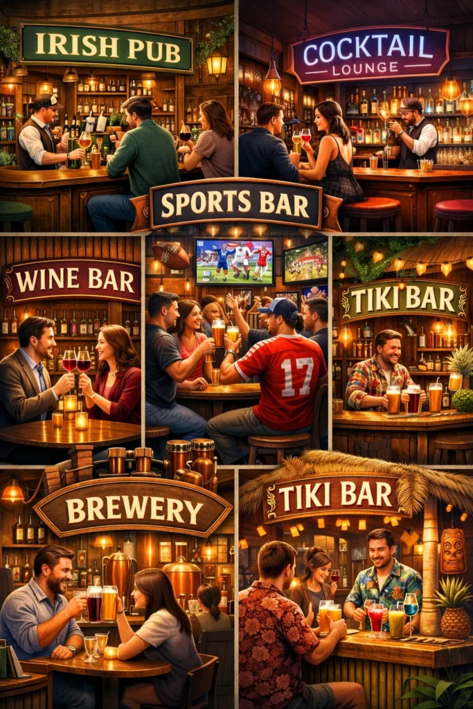 Varieties Of Drinking Places To Know More About