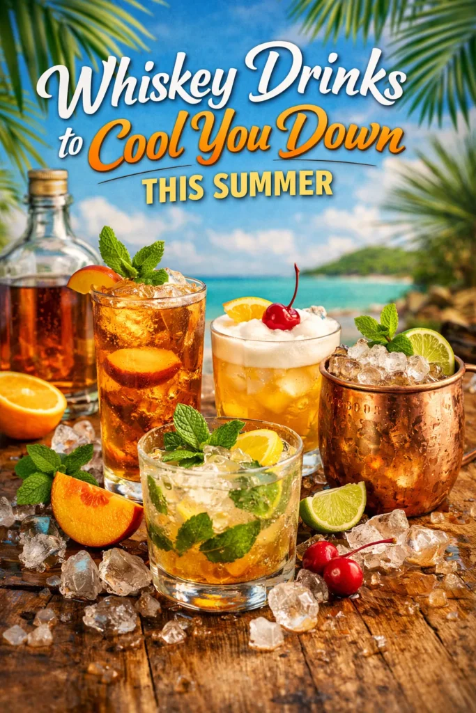 Whiskey Drinks To Cool You Down This Summer