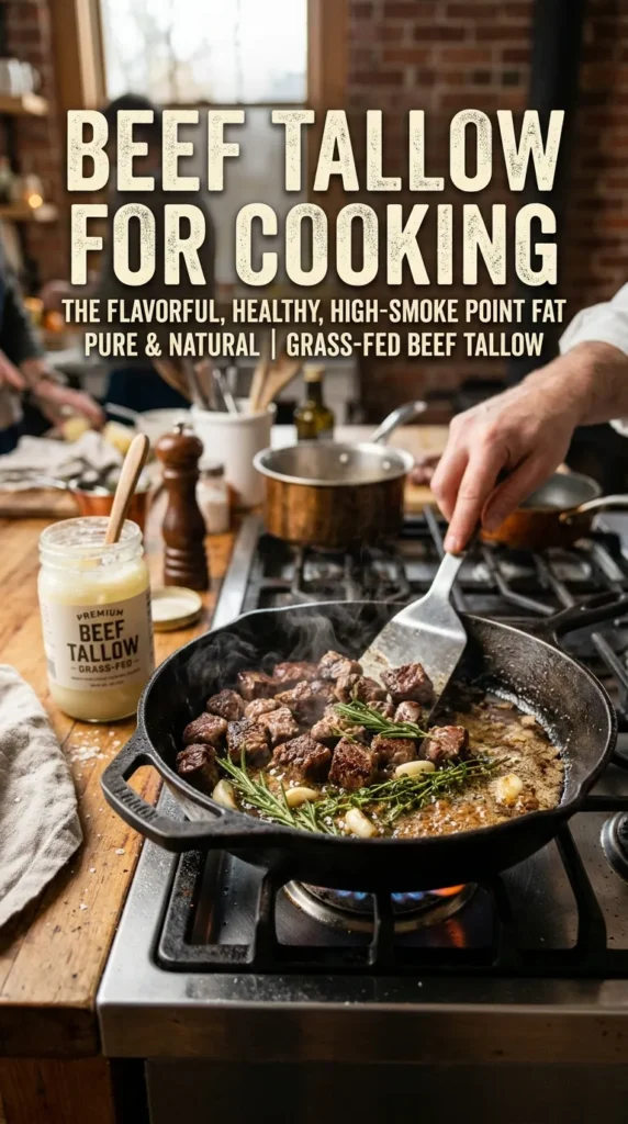 Beef Tallow For Cooking