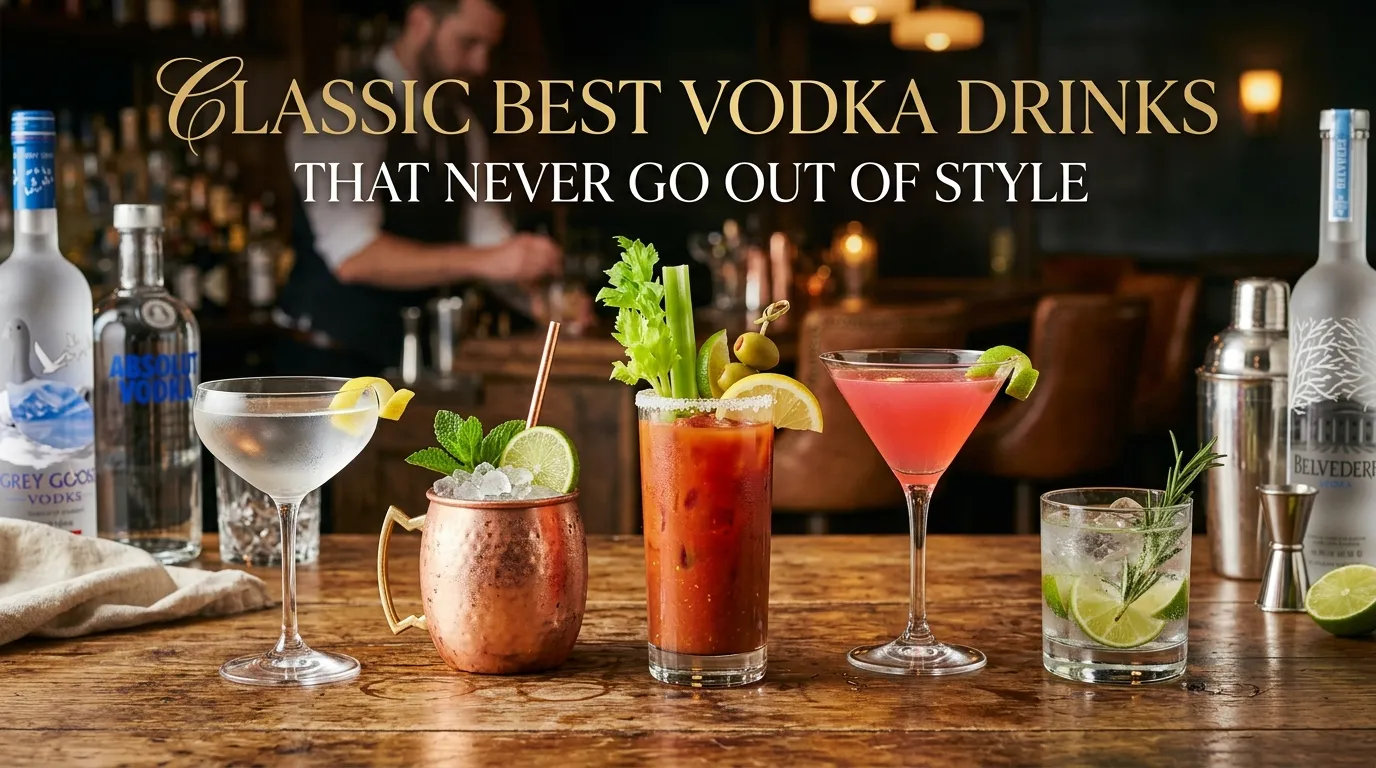 Best Vodka Drinks