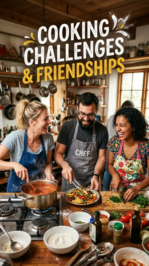 Cooking Challenges And Friendships