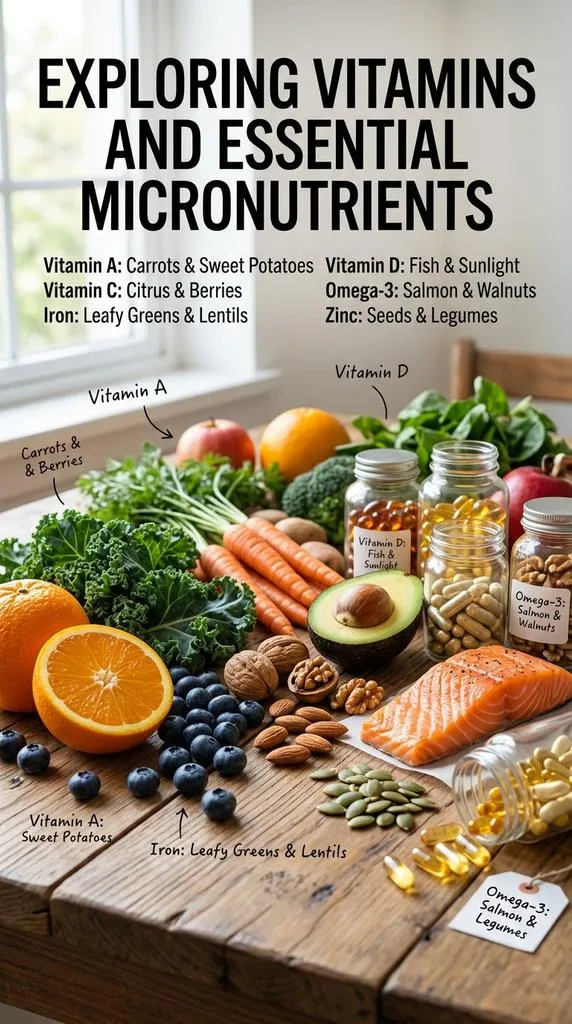 Exploring Vitamins And Essential Micronutrients