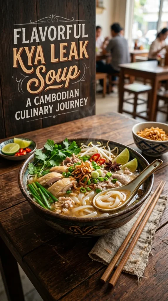 Flavorful Kya Leak Soup