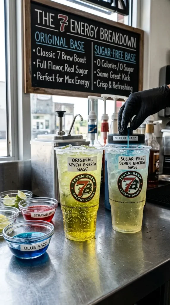 Have A Closer Look At The Differences Between 7 Brew Energy Drinks