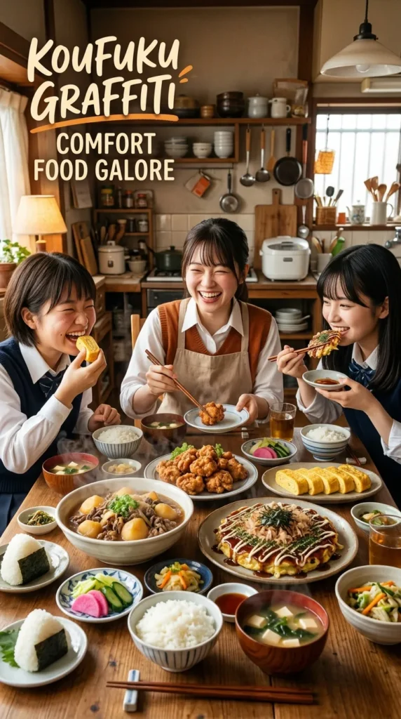 Koufuku Graffiti Comfort Food Galore