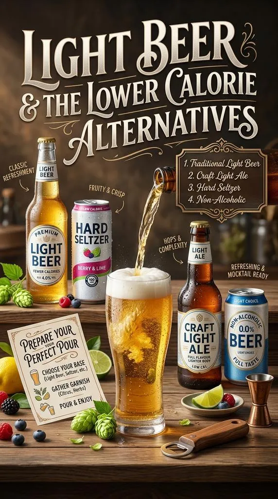 Light Beer And The Lower Calorie Alternatives