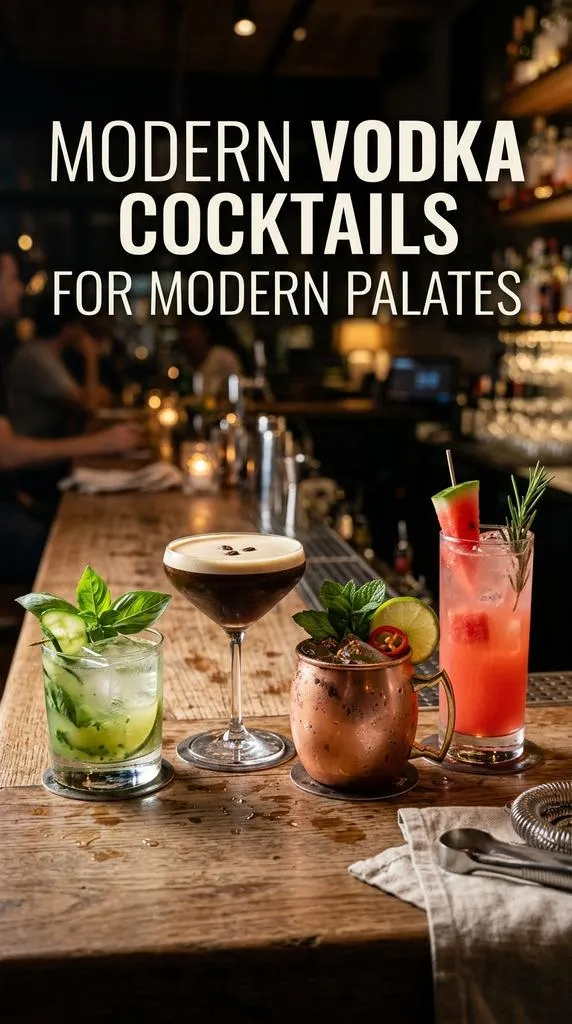 Modern Vodka Cocktails For Modern Palates