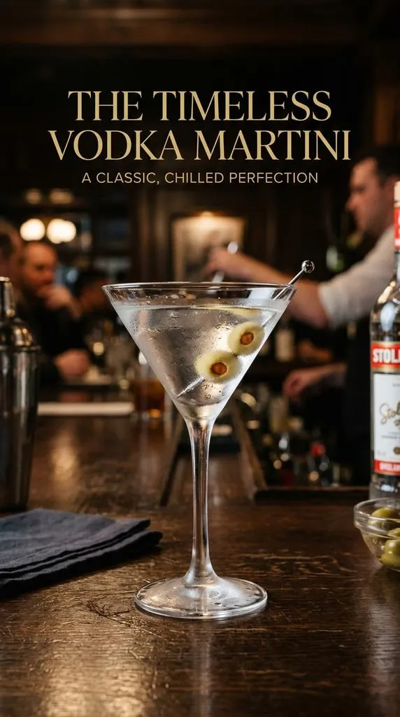 The Timeless Vodka Martini