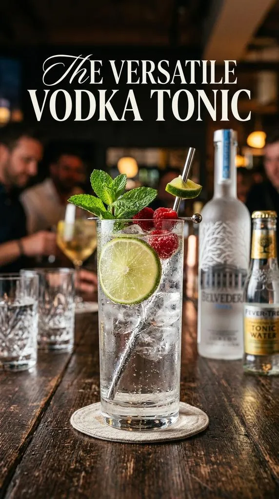 The Versatile Vodka Tonic