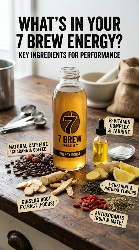 What Are The Key Ingredients In 7 Brew Energy Drinks To Help Boost Your Performance Best 7 Brew Energy Drinks